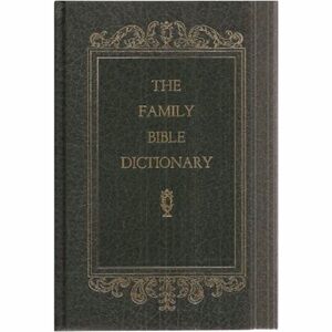 Vintage The Family Bible Dictionary